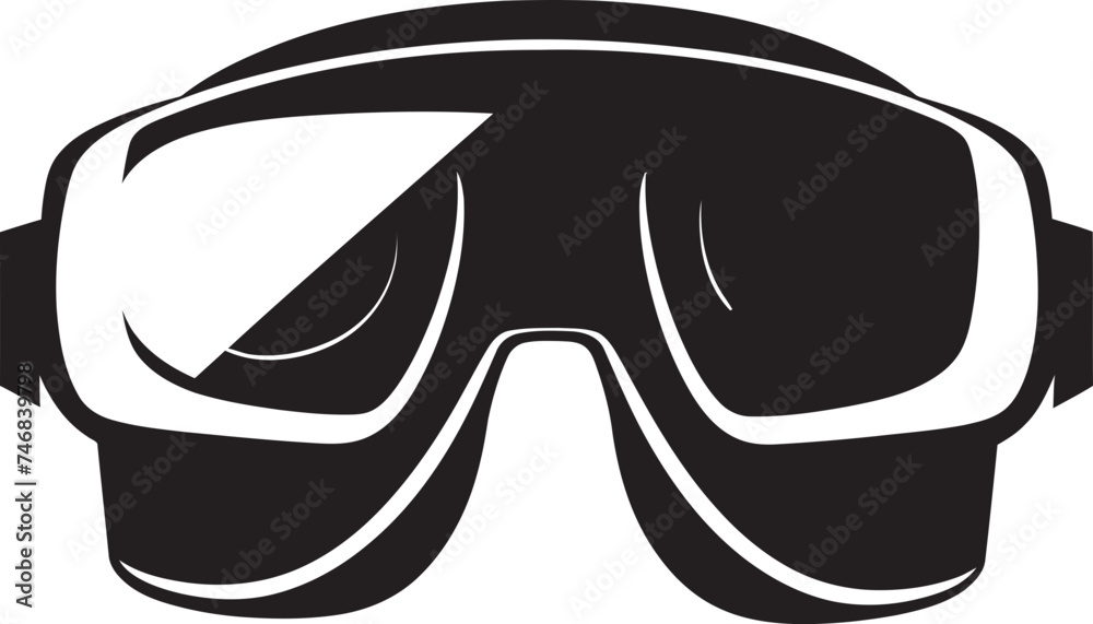 Cybernetic Senses VR Goggles Vector Icon Reality Revolution Virtual Reality Logo Design Cybernetic Senses VR Goggles Vector Icon Reality Revolution Virtual Reality Logo Design