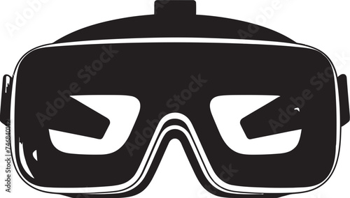 Digital Dreamland VR Goggles Iconic Design Cyber Spectrum Virtual Reality Goggles Emblem