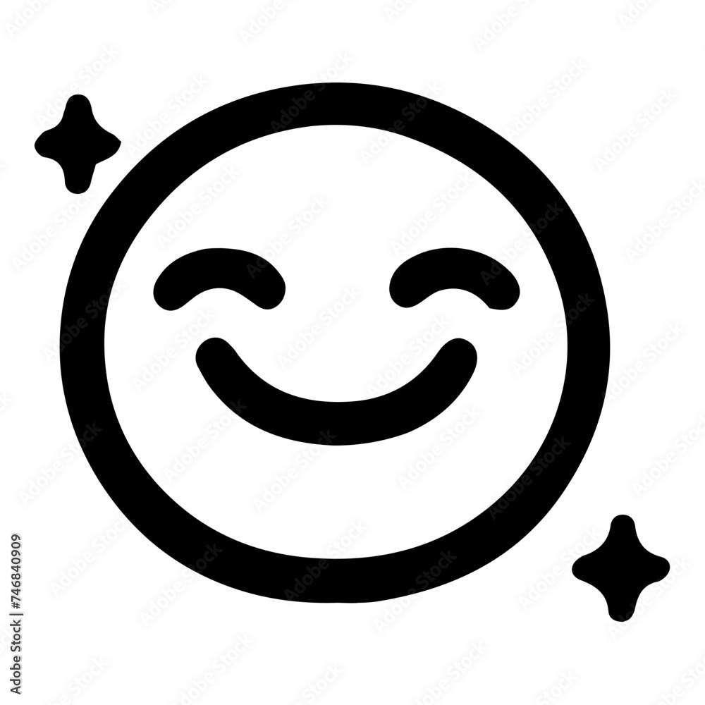 Joyful Hand Drawn Smiley Face Emoji Vector Icons for Crafts and Chat Apps Joyful Hand Drawn Smiley Face Emoji Vector Icons for Crafts and Chat Apps