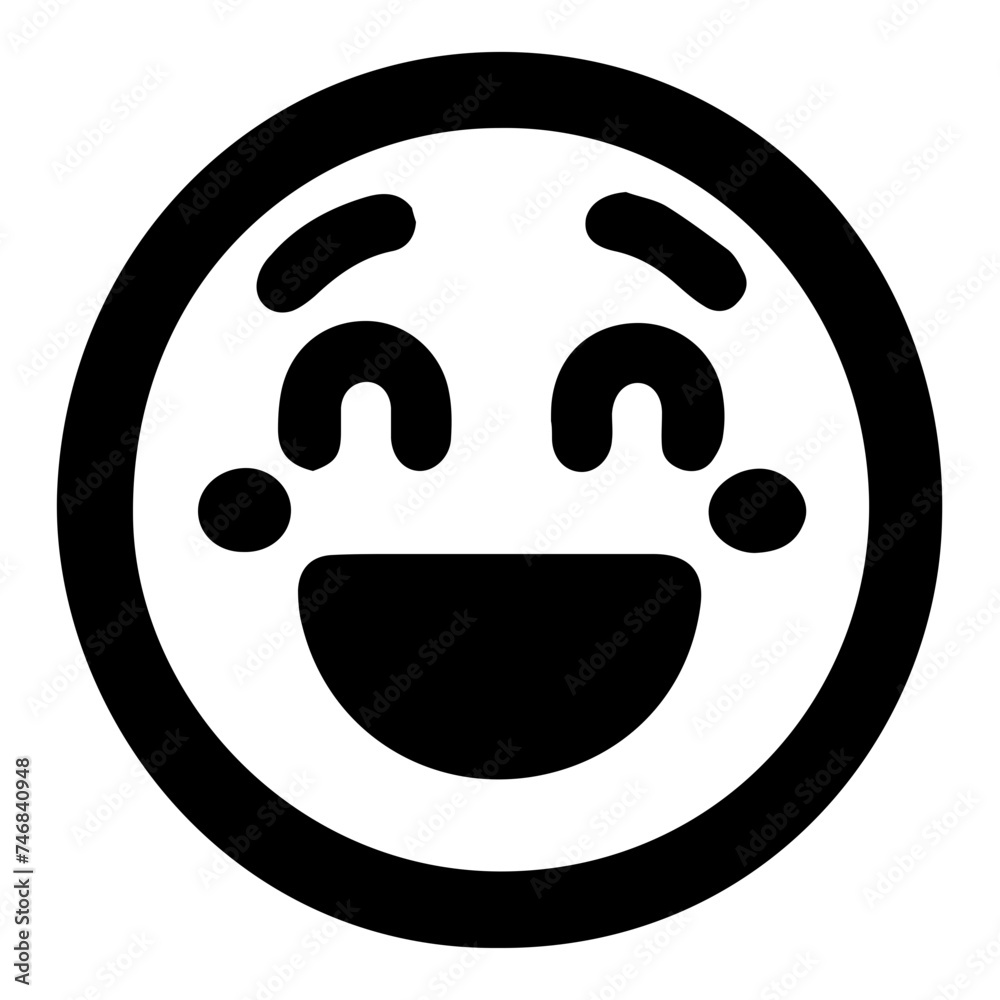 Joyful Hand Drawn Smiley Face Emoji Vector Icons for Crafts and Chat Apps Joyful Hand Drawn Smiley Face Emoji Vector Icons for Crafts and Chat Apps