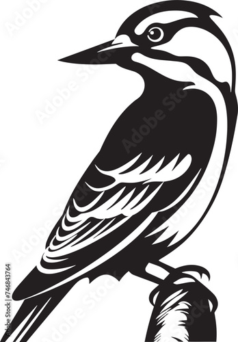 Talon Tapper Iconic Logo with Woodpecker Emblem Crested Carver Woodpecker Symbol Emblem