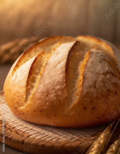 Pan artesanal trigo