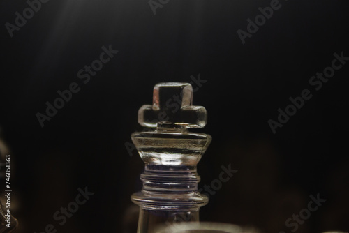 Glass Chess piece