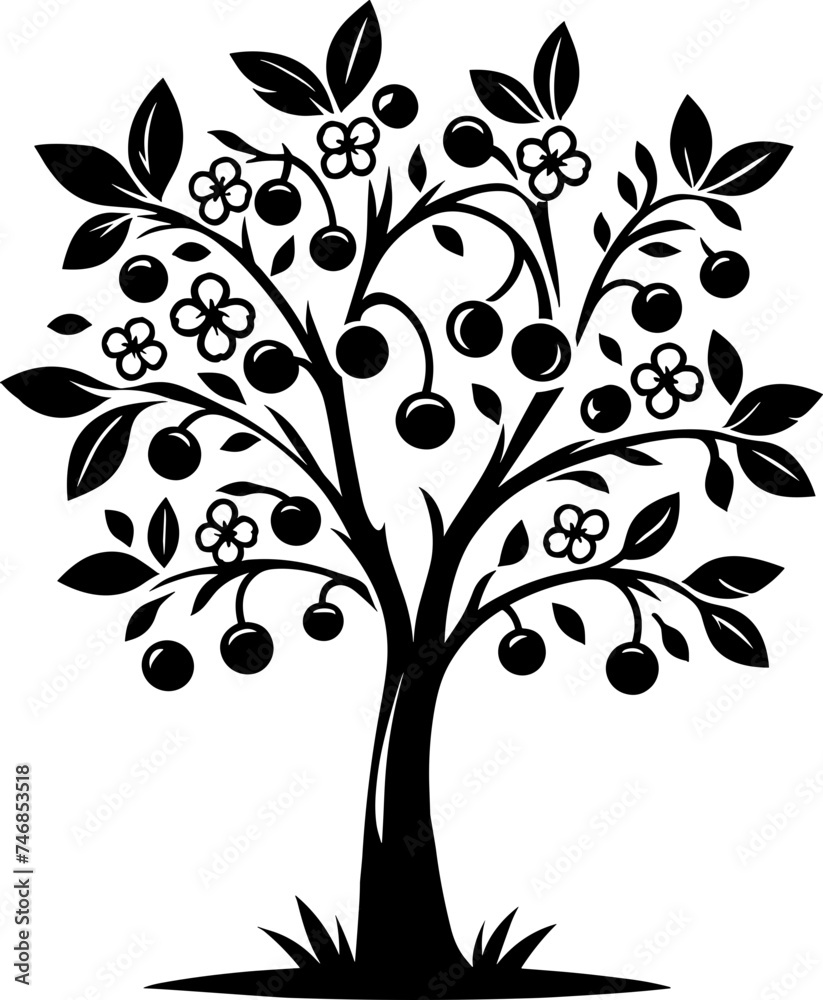 Obraz premium Cherry Tree