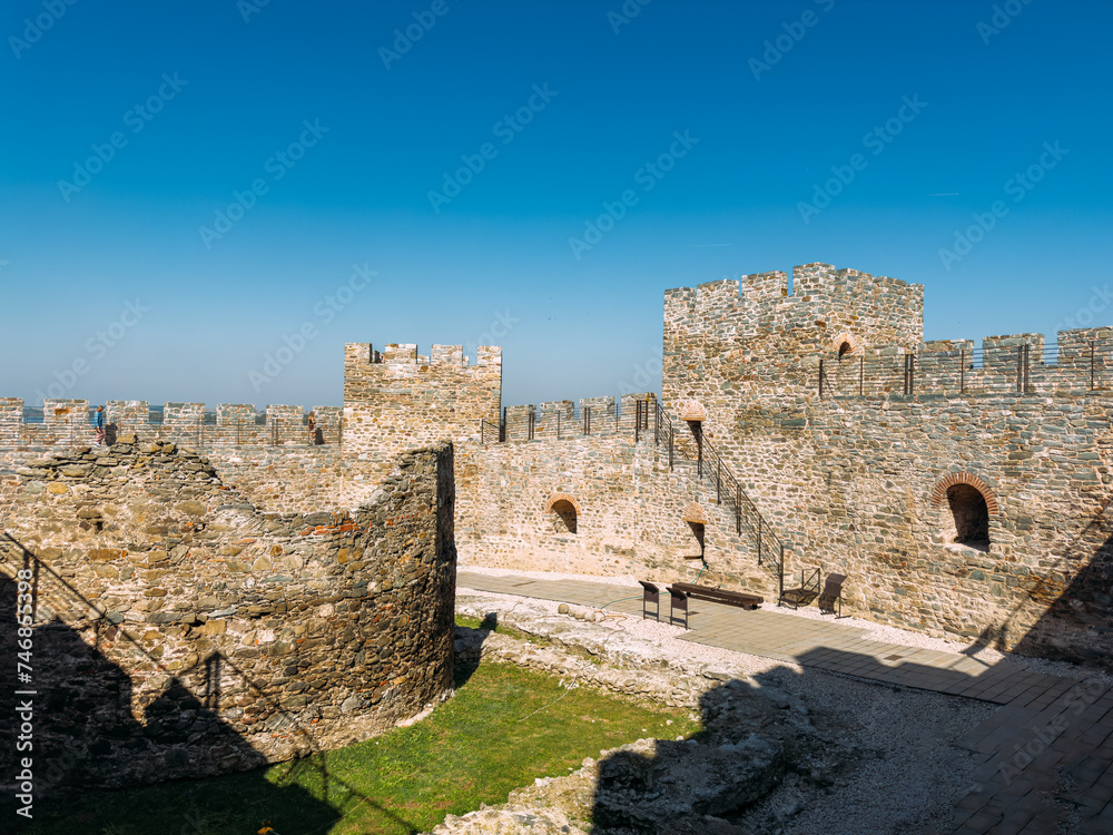 Ram Fortress on the south side of the Danube River in Serbia