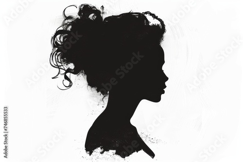 Woman shadow photo