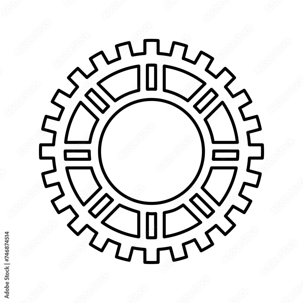 Transmission cog wheels and machine gearings Lines Transmission cog wheels and machine gearings Lines