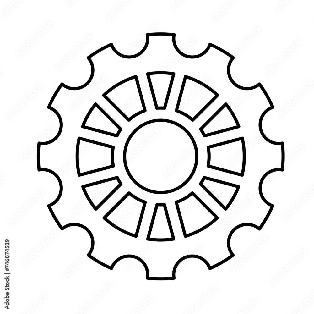 Transmission cog wheels and machine gearings Lines Transmission cog wheels and machine gearings Lines