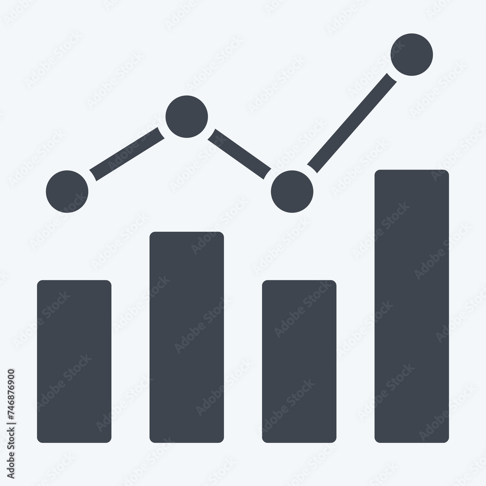 Icon Benchmarking. related to Business Analysis symbol. glyph style. simple design editable. simple illustration Icon Benchmarking. related to Business Analysis symbol. glyph style. simple design editable. simple illustration