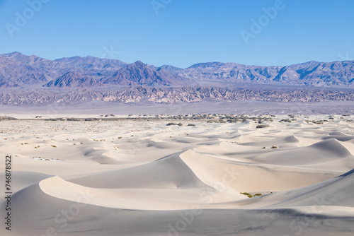 Mesquite Flat Sand Dunes  Death Valley National Park  California