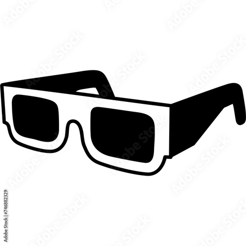 3D Glasses Icon