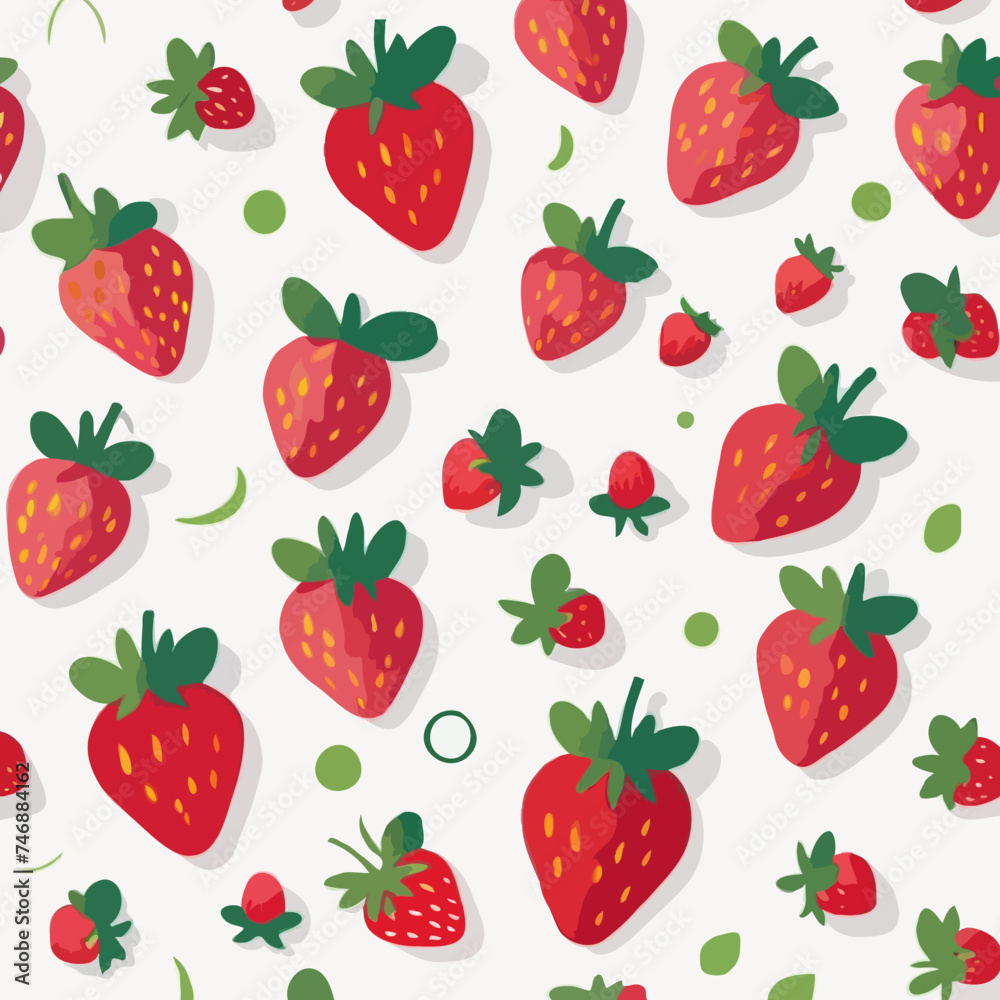 strawberry isolated on white background
