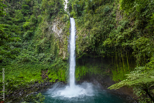 Waterfall La Fortuna in Costa Rica