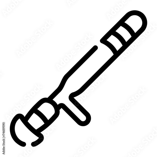 baton Line Icon