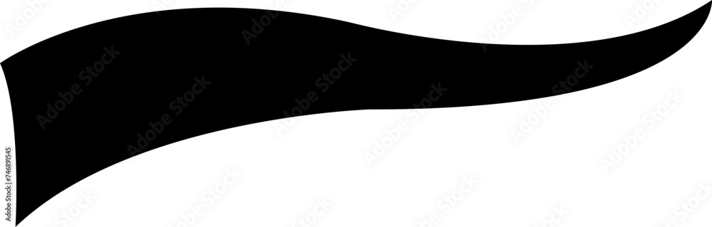 Swoosh and swoop underline typography tail shape in fill style. Brush drawn curved smear. Hand drawn curly swish, swash, squiggle, twiddle. vector calligraphy doodle swirl on transparent background. Swoosh and swoop underline typography tail shape in fill style. Brush drawn curved smear. Hand drawn curly swish, swash, squiggle, twiddle. vector calligraphy doodle swirl on transparent background.
