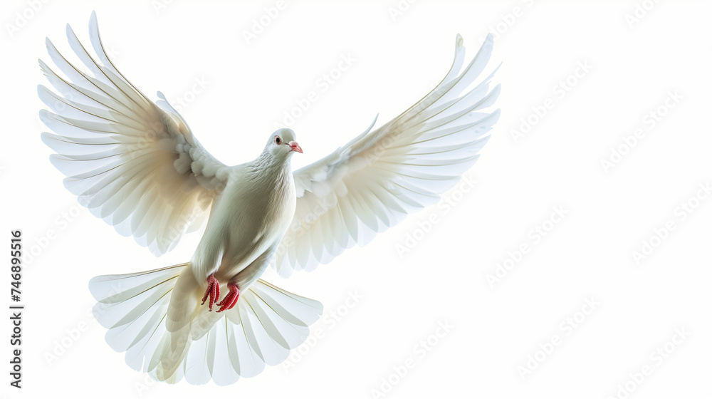 Fototapeta premium Graceful Soaring Dove