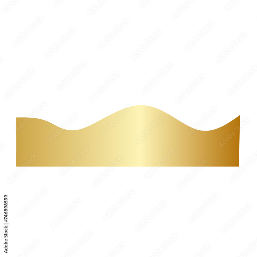 Golden wave footer, gold footer Golden wave footer, gold footer