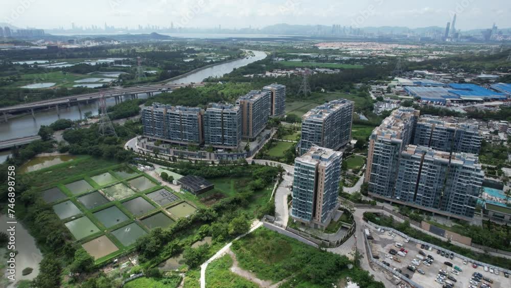 The residential development project in the Northern Metropolis area of