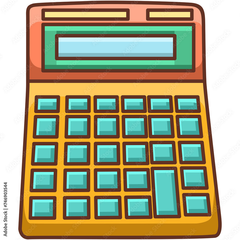 Calculator Sticker