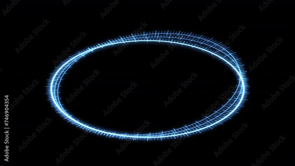 3D Geometric Patterns Radial Audio Reactive Blue Animation Loop 3D Geometric Patterns Radial Audio Reactive Blue Animation Loop