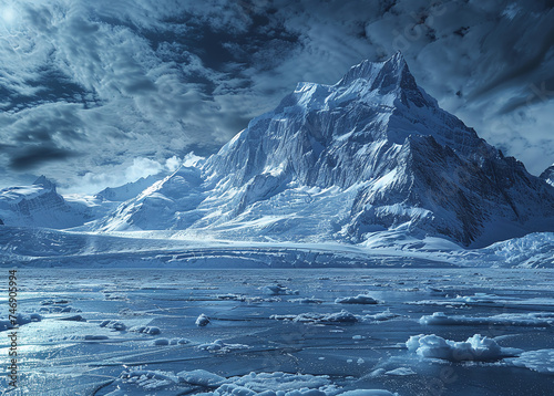 Icy mountain © NW Designs