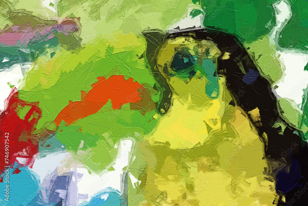 Naklejka premium garden, rose, smear, saturated, dye, romantic, vibrant, paintings, impressionism, artistic, paint, flower, art, oil, illustration, floral, canvas, drawing, colorful, leaf, bouquet, wallpaper, decorati
