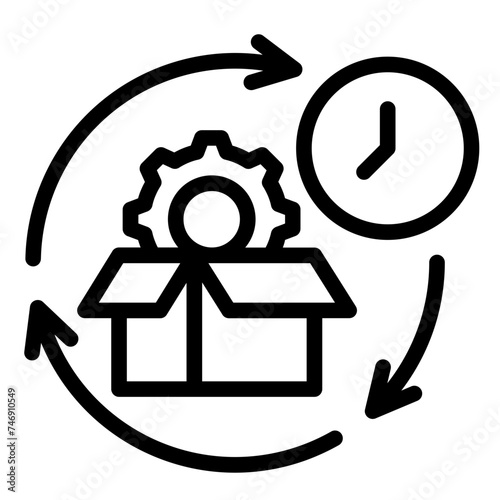 Product Life Cycle Icon photo