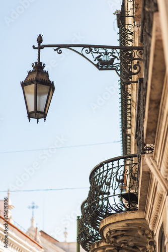vintage street lamp