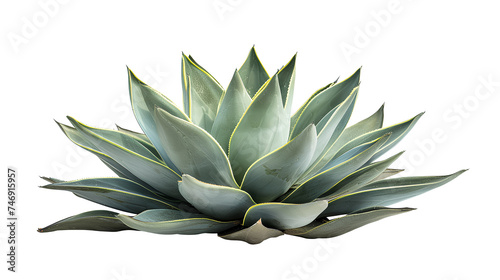 Agave Plant Isolated on white Background