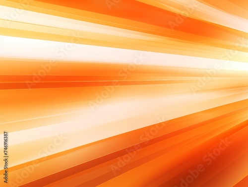 Orange Straight Lines Abstract Background. Generative AI
