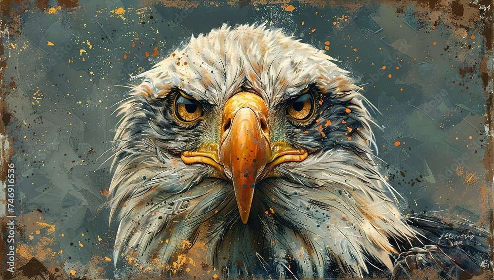 Bald eagle. Bird portrait. three-piece feather freedom headshot. Bald eagle. Bird portrait. three-piece feather freedom headshot.