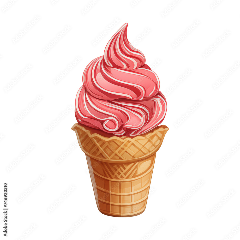 ice cream, soft cream, various flavors, fruit, lemon, blueberry, strawberry, orange, cherry, vanilla, milk, chocolate Illustration, isolated icon ice cream, soft cream, various flavors, fruit, lemon, blueberry, strawberry, orange, cherry, vanilla, milk, chocolate Illustration, isolated icon