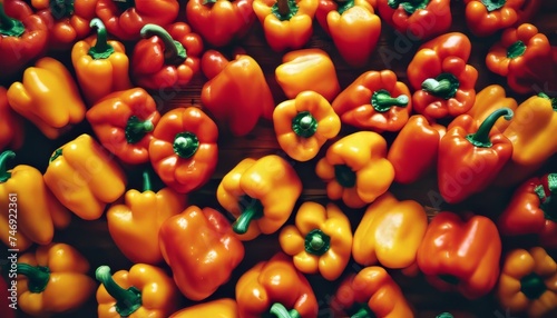 view of aesthetic bell pepper background image