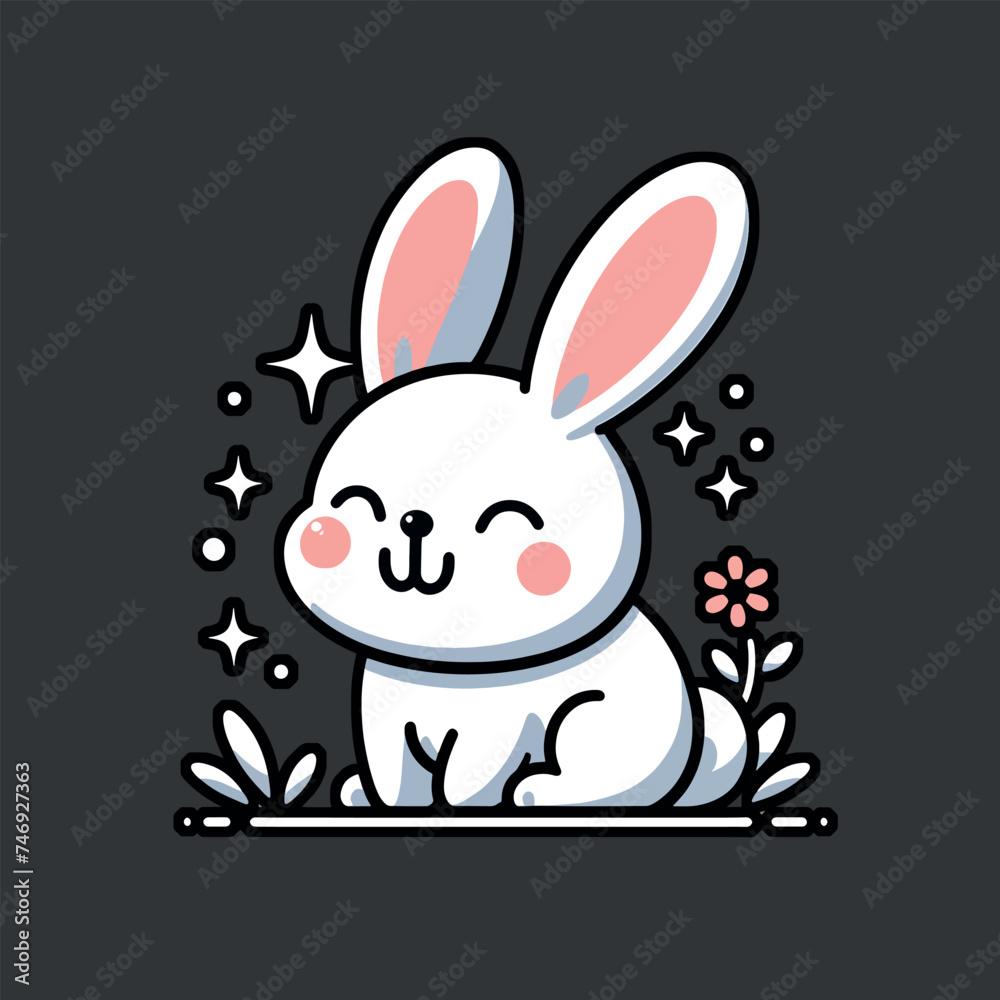Obraz premium Happy Rabbit - Happy easter 