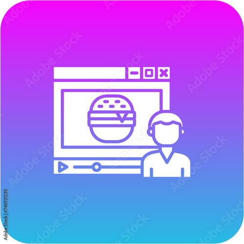 Food blogger Icon
