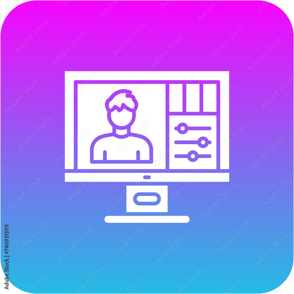Retouching Icon Retouching Icon