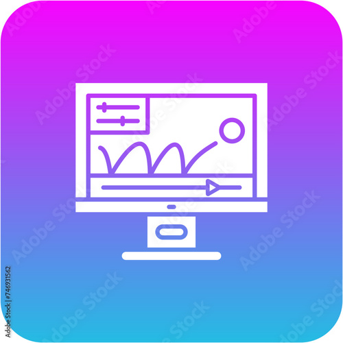 Motion Graphics Icon