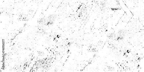 Abstract vector noise. Small particles of debris and dust. Distressed uneven background. Grunge texture overlay with rough and fine grains isolated on white background. Vector illustration. 