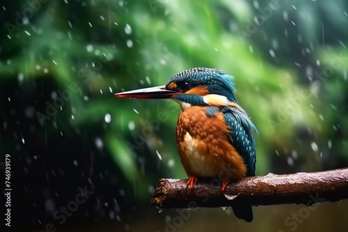 Photography of Kingfisher Bird in Nature 2d © ahmed