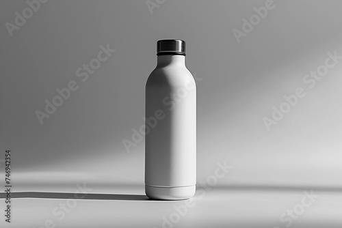 Blank Bottle Mockup