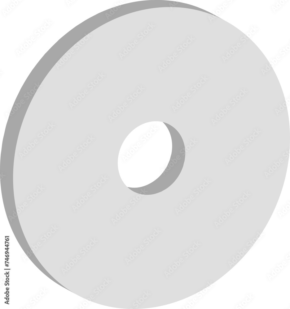Isolated illustration od isometric CD (Compact Disk) icon. Isolated illustration od isometric CD (Compact Disk) icon.