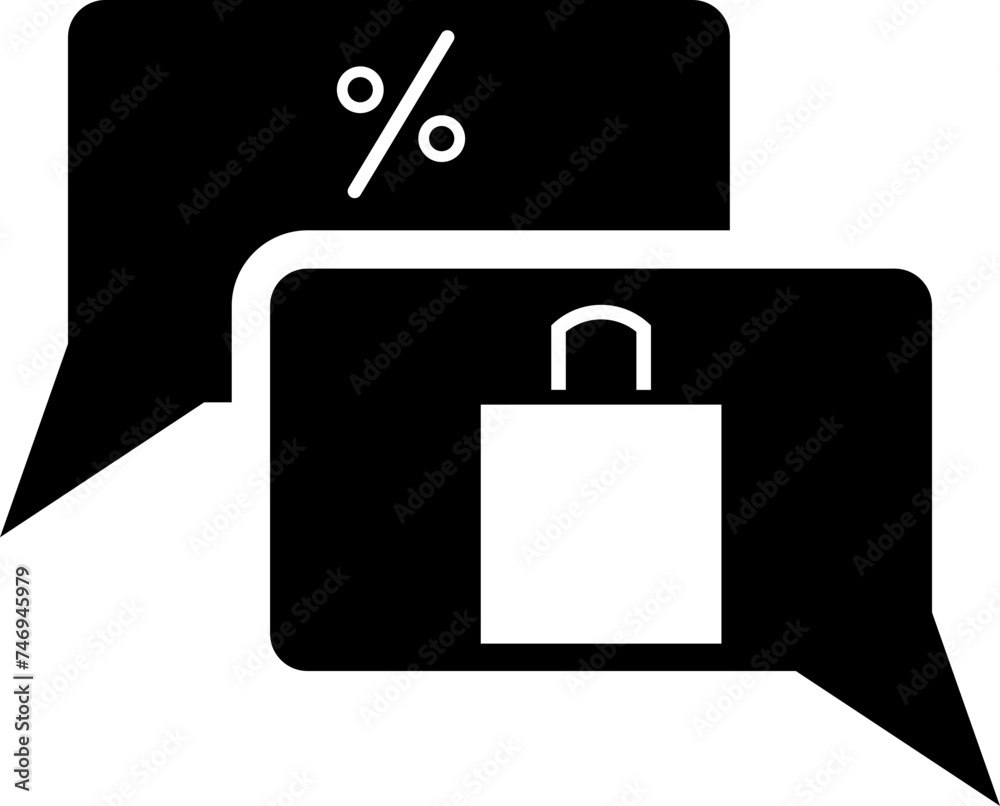 Vector illustration of bargain icon. Vector illustration of bargain icon.