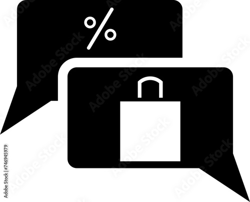 Vector illustration of bargain icon.