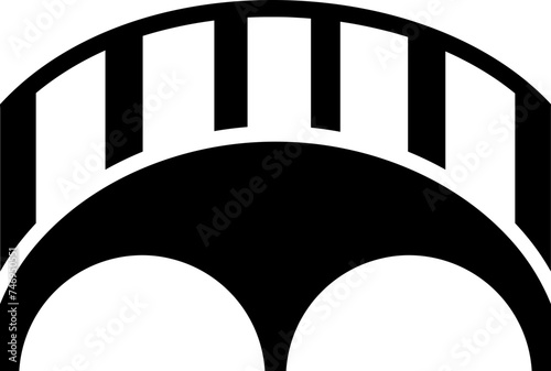 Vector illustration of sydney harbour bridge.