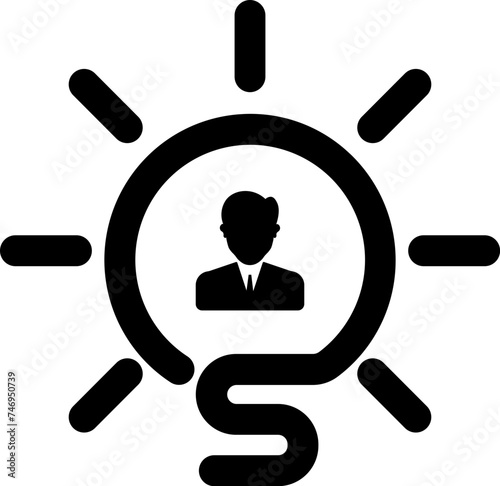 Business opportunities icon or symbol.