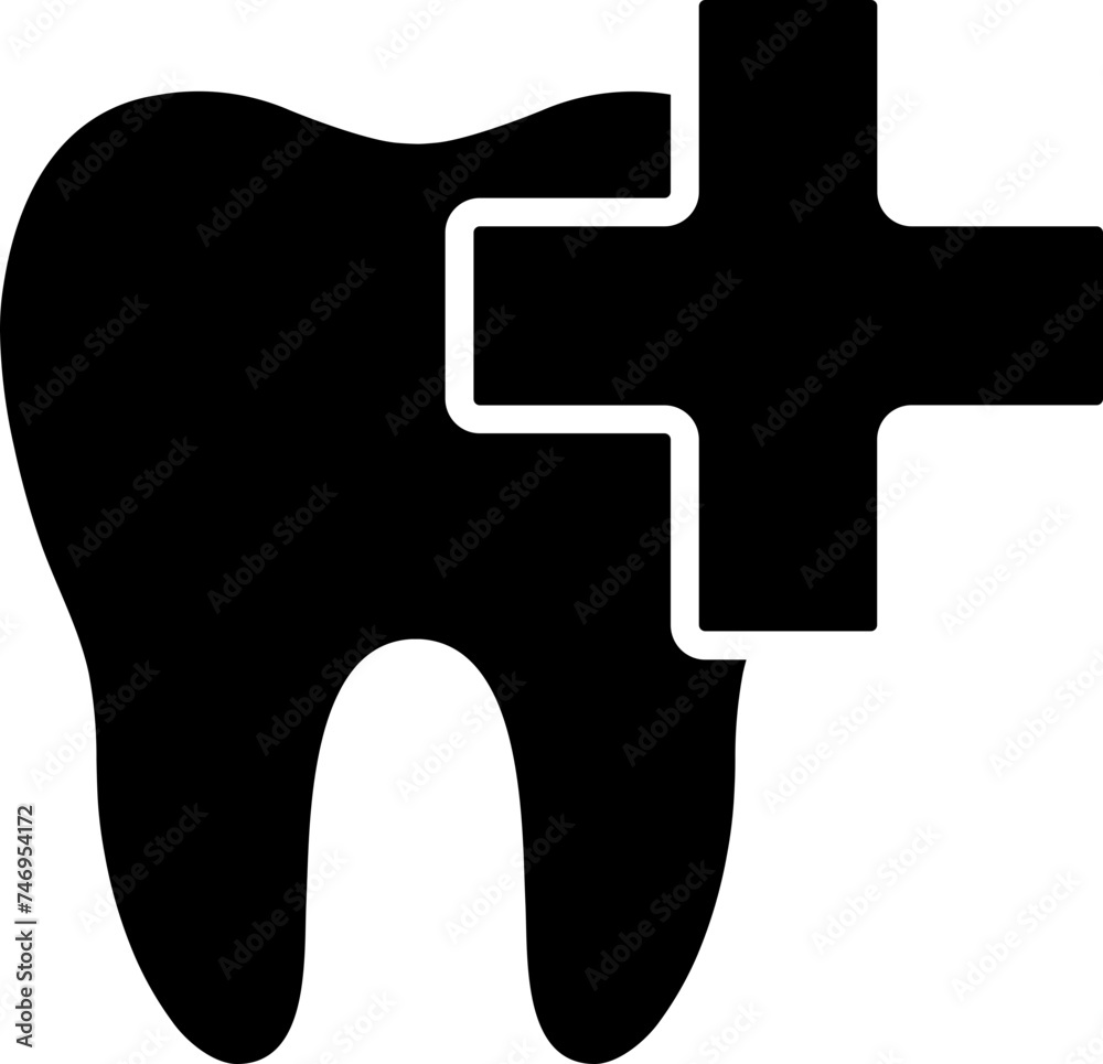 Vector illustration of aid tooth icon. Vector illustration of aid tooth icon.