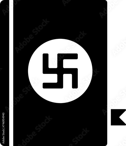 Vector illustration of holly book icon. Free Download Vector illustration of holly book icon. - GFXLoad
