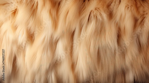 close up of brown fur texture background