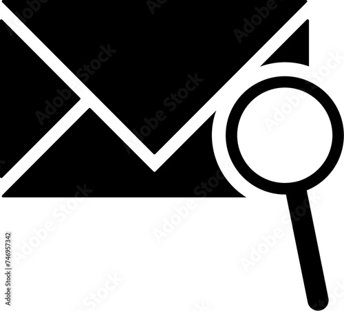 Email address finder icon or symbol.