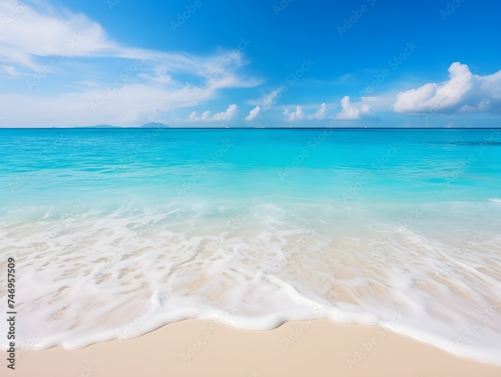 Fototapeta premium Tropical beach background